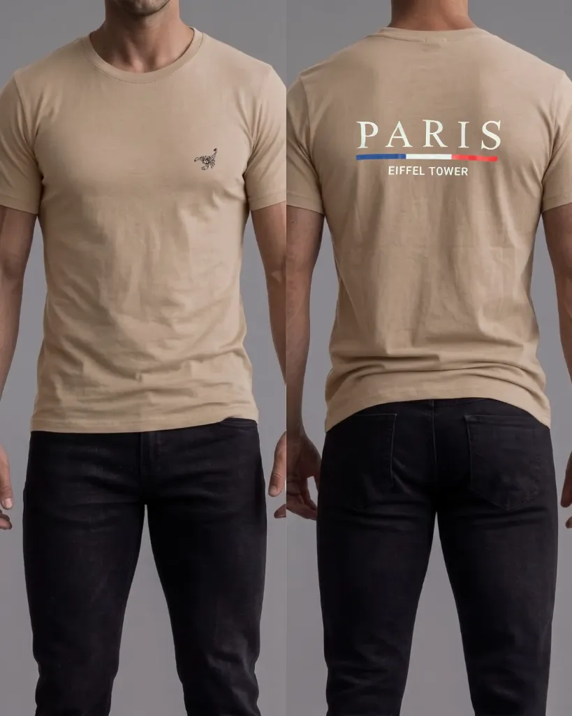 Camiseta estampada (Paris eiffel tower)