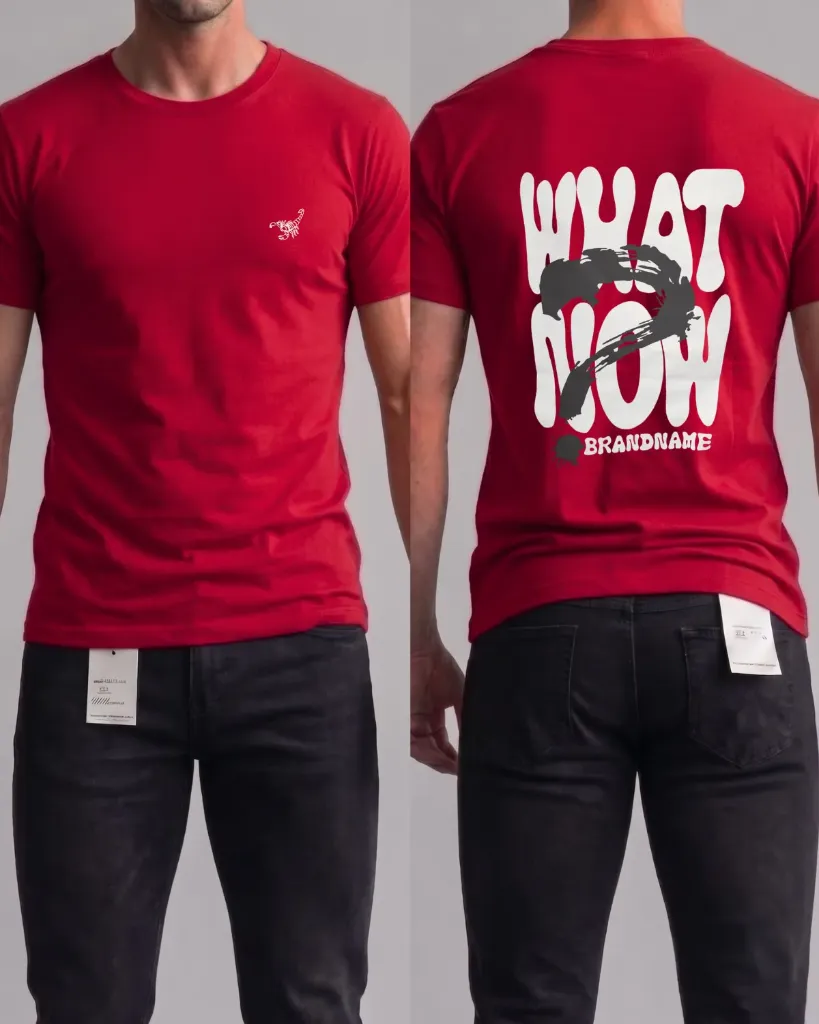 Camiseta estampada (What now)