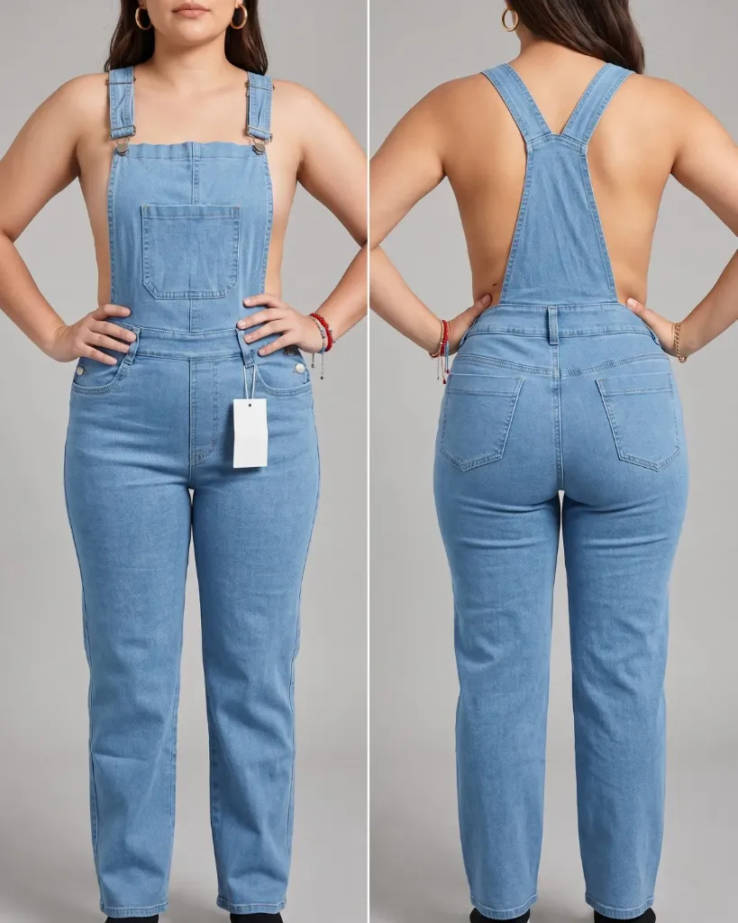 Overol jeans strech