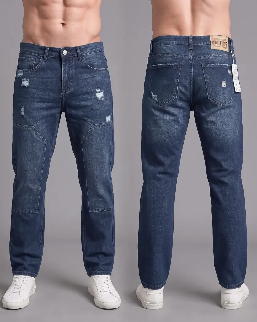 [HJ-003269-30-AZUL-2] Recto rigido mototool con detalle de falso bolsillo (30, Azul #2)