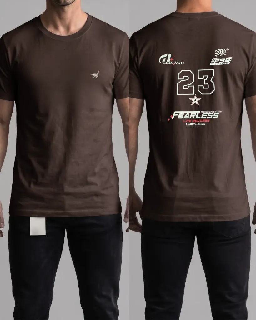 Camiseta estampada (23 fearless)