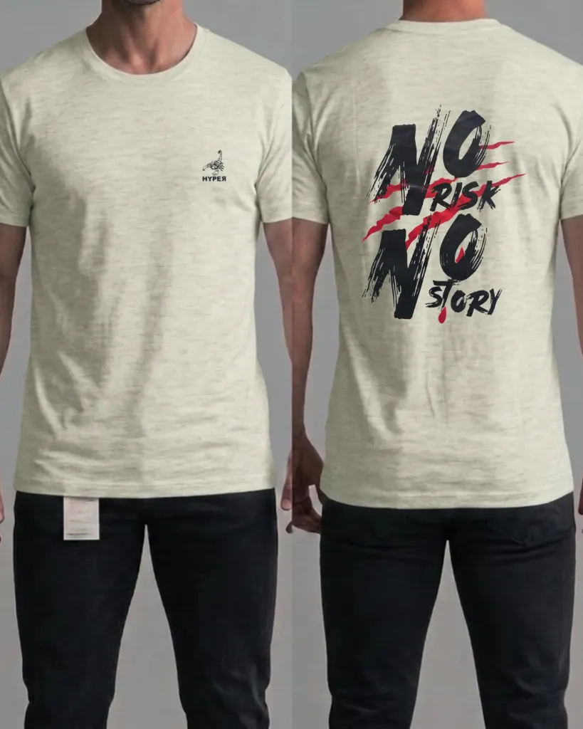 Camiseta estampada (No risk)