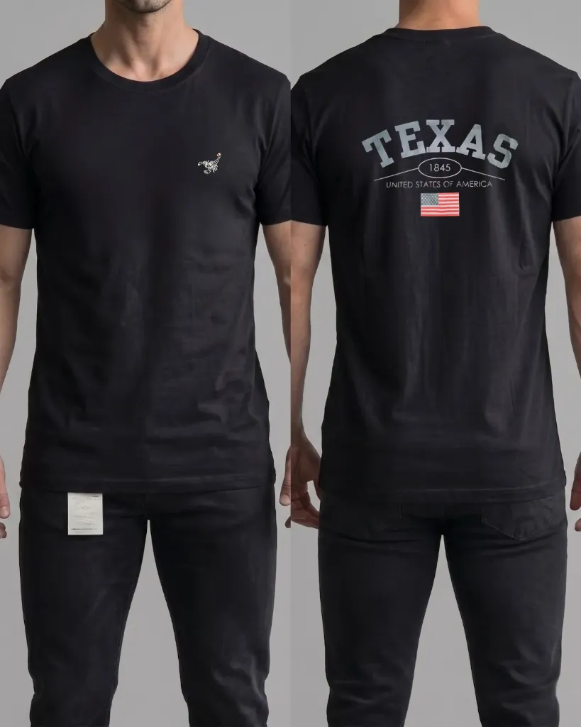 Camiseta estampada (Texas)