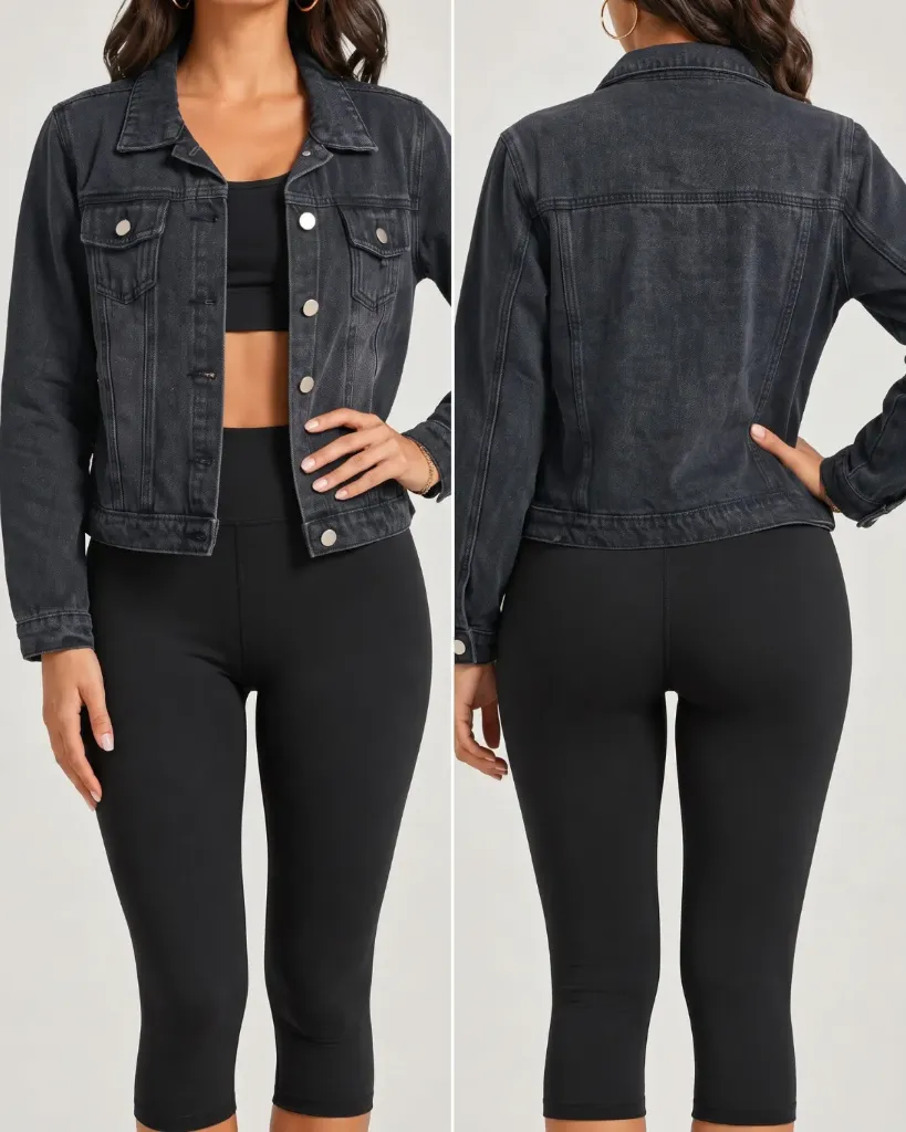 Chaqueta rigida llana ploma