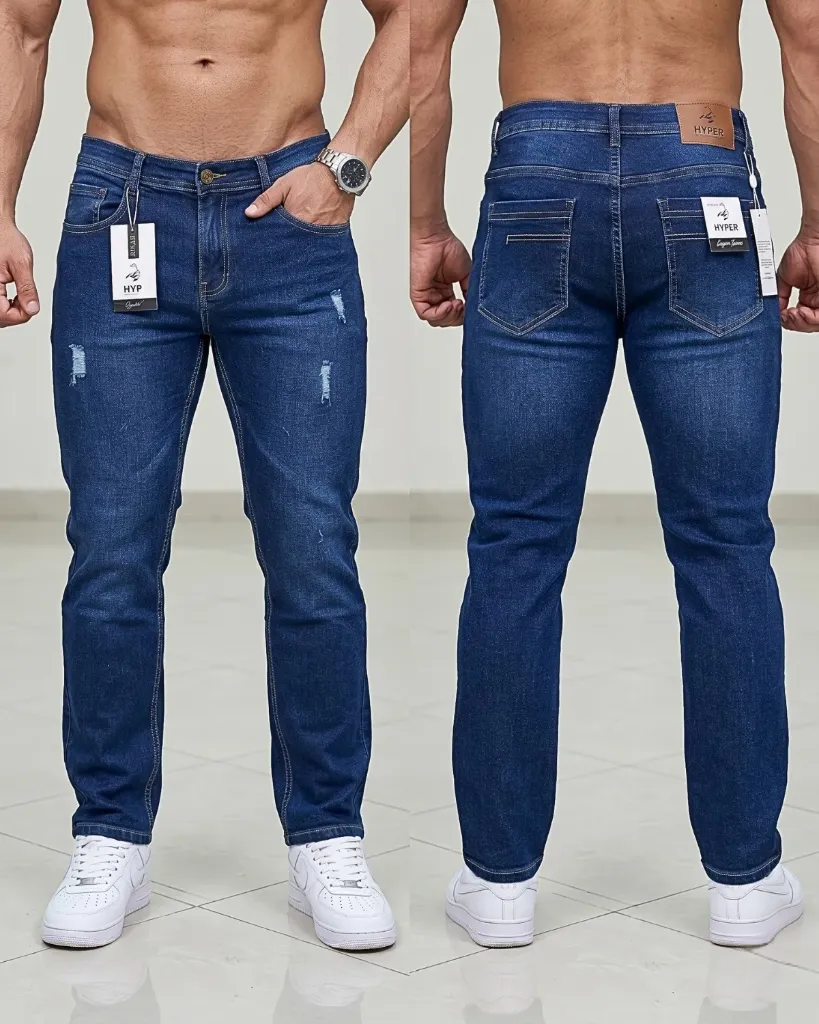 [HJ-000745-30-AZUL-OSCURO] Recto Strech Rasgado (30)