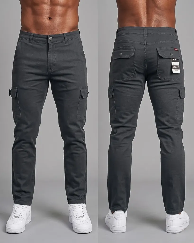 [HJ-000767-30-GRIS-OSCURO] Cargo strech (30)