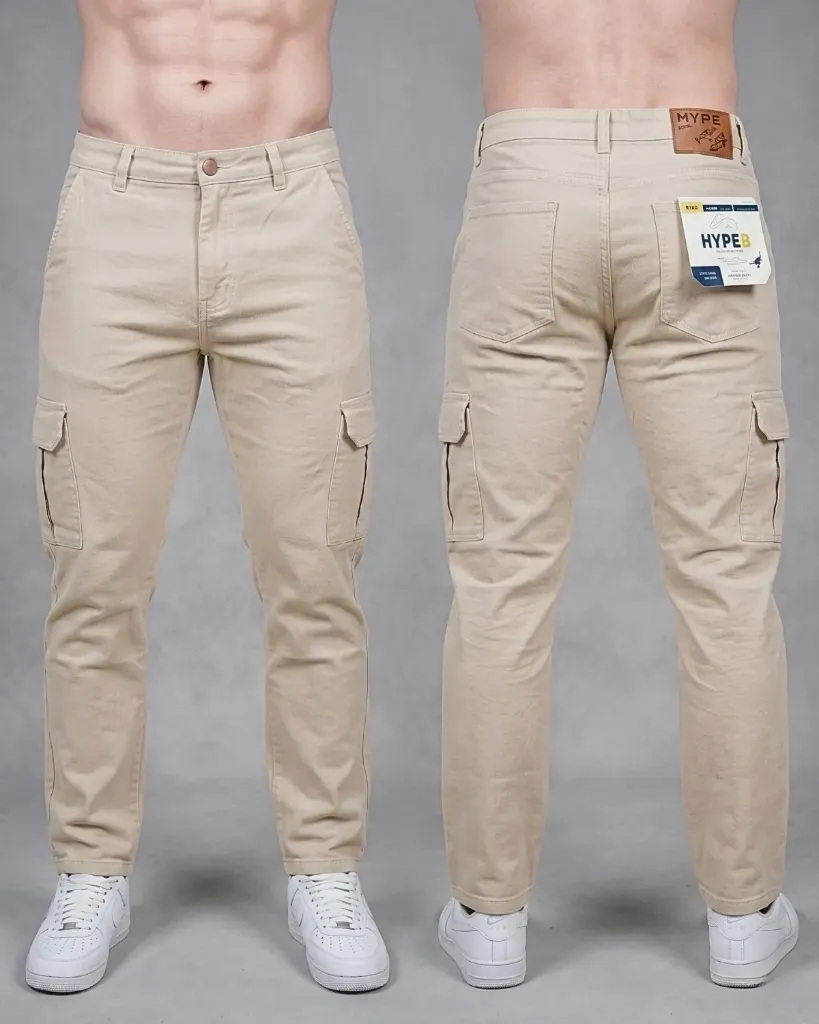 [HJ-000809-30-BEIGE-MEDIO] Recto strech (30)