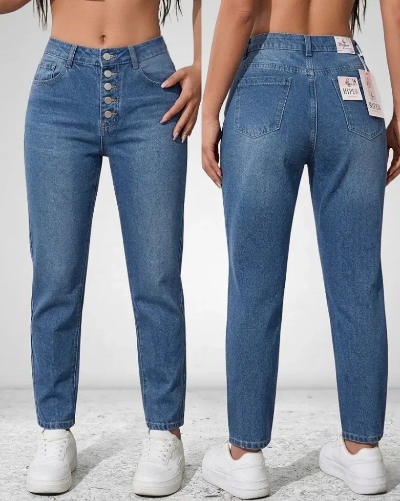 [HJ-000822-10-AZUL-MEDIO] Mom jeans rigido 4 botones (10)