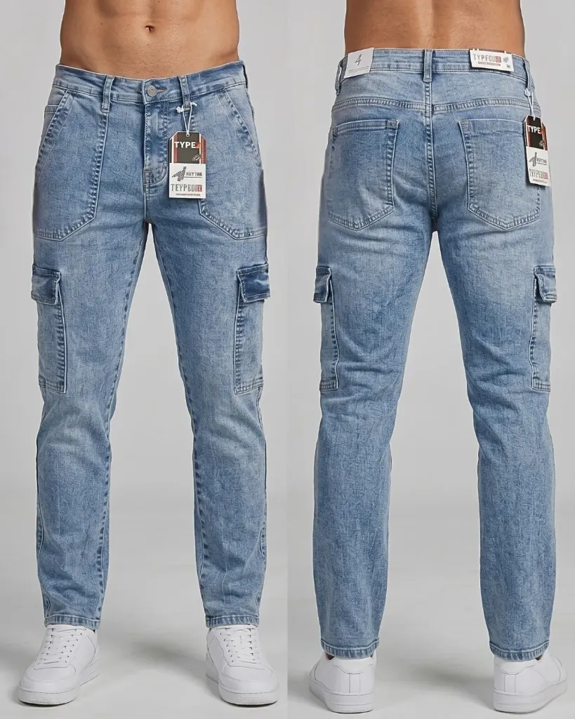 [HJ-000933-30-AZUL-CLARO] Cargo strech (30)