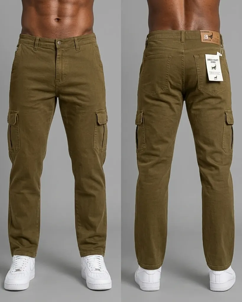 [HJ-000943-32-MOSTAZA] Cargo Strech (32)