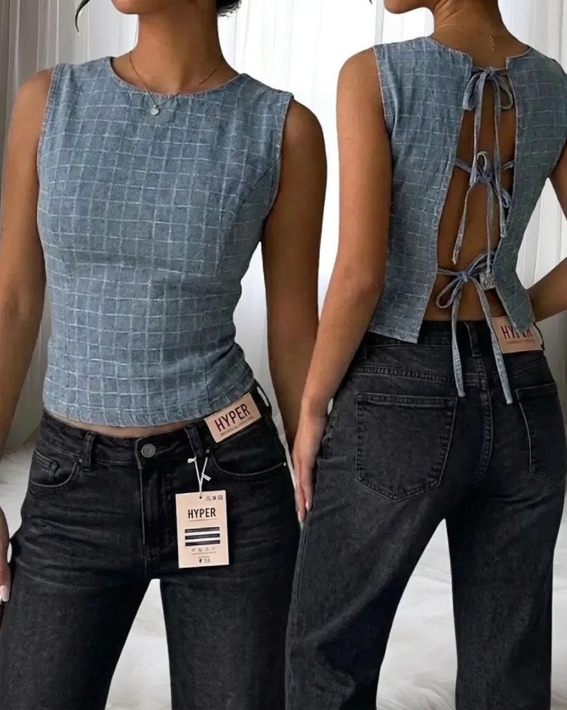 Blusa de tiras