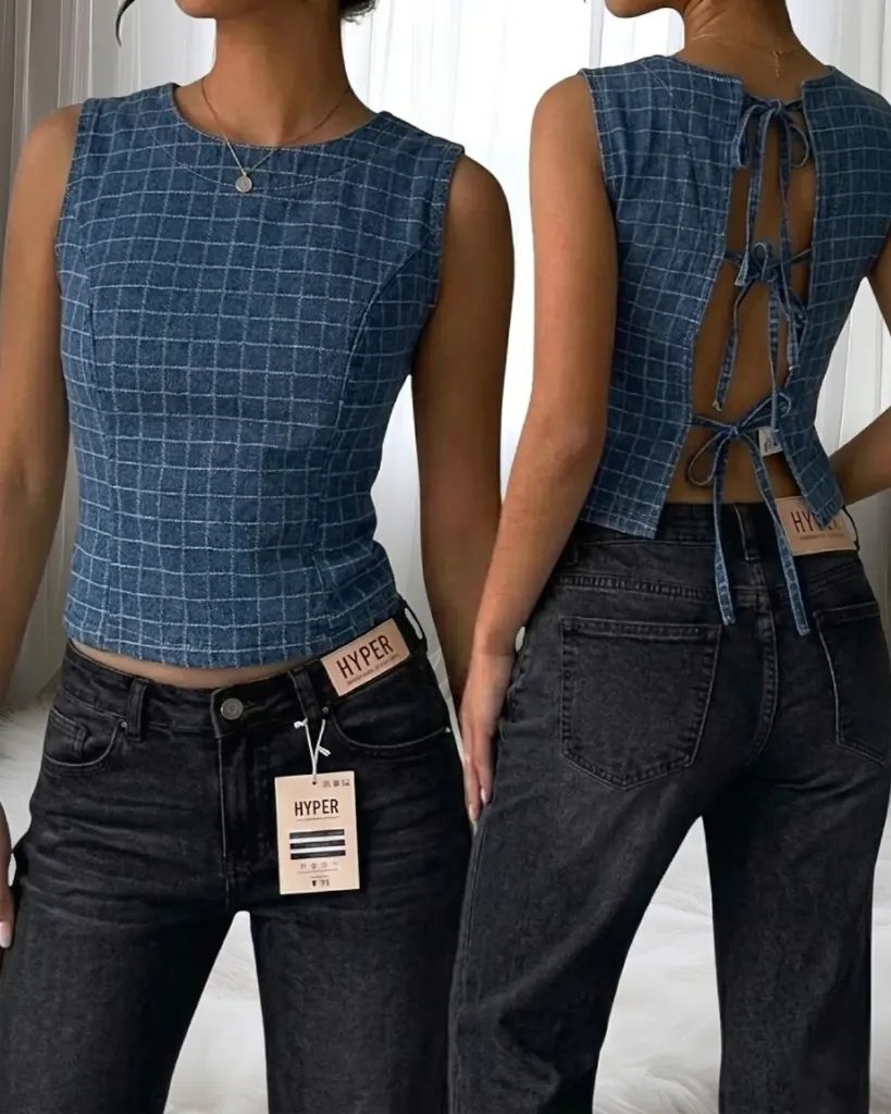 Blusa de tiras