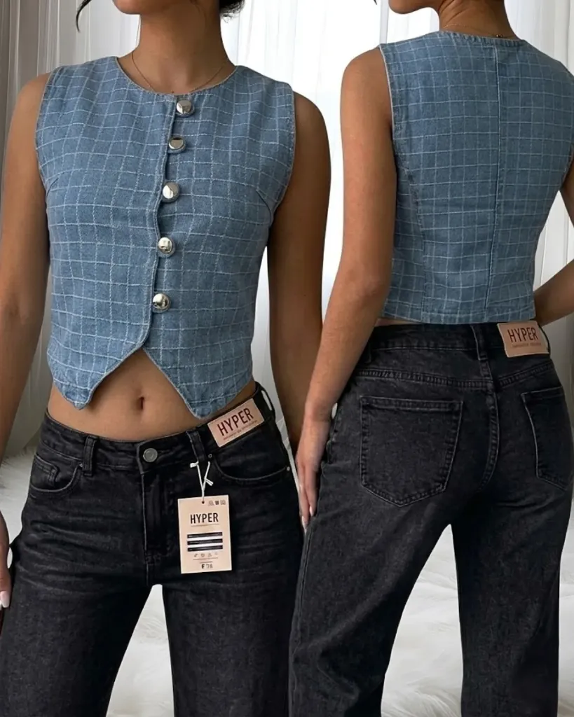 Blusa de botones