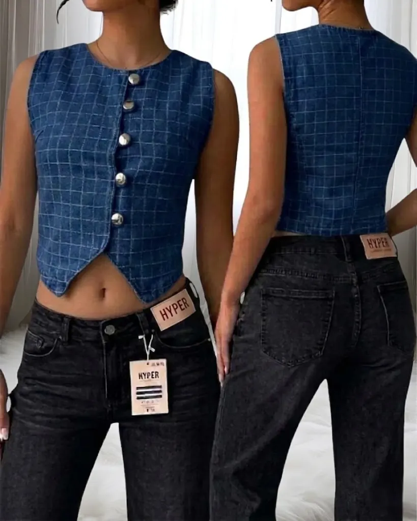 Blusa de botones