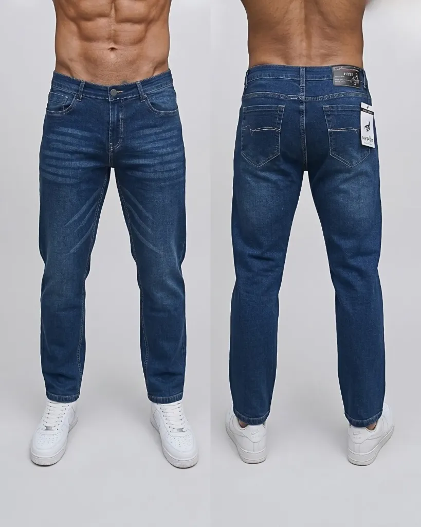 [HJ-001169-30-AZUL-MEDIO] Semitubo strech con bigotes (30)