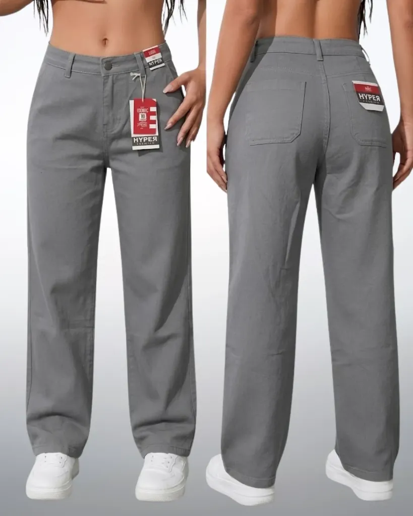 [HJ-001297-10-GRIS] Wide leg gabardina strech (10)